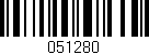 Código de barras (EAN, GTIN, SKU, ISBN): '051280'