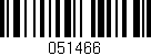 Código de barras (EAN, GTIN, SKU, ISBN): '051466'
