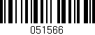Código de barras (EAN, GTIN, SKU, ISBN): '051566'