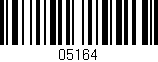 Código de barras (EAN, GTIN, SKU, ISBN): '05164'