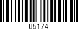 Código de barras (EAN, GTIN, SKU, ISBN): '05174'