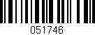 Código de barras (EAN, GTIN, SKU, ISBN): '051746'