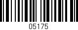 Código de barras (EAN, GTIN, SKU, ISBN): '05175'