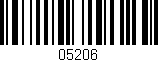 Código de barras (EAN, GTIN, SKU, ISBN): '05206'