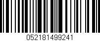 Código de barras (EAN, GTIN, SKU, ISBN): '052181499241'
