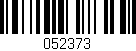 Código de barras (EAN, GTIN, SKU, ISBN): '052373'