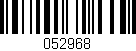 Código de barras (EAN, GTIN, SKU, ISBN): '052968'