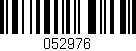 Código de barras (EAN, GTIN, SKU, ISBN): '052976'