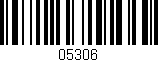 Código de barras (EAN, GTIN, SKU, ISBN): '05306'