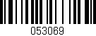 Código de barras (EAN, GTIN, SKU, ISBN): '053069'