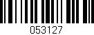 Código de barras (EAN, GTIN, SKU, ISBN): '053127'