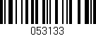 Código de barras (EAN, GTIN, SKU, ISBN): '053133'