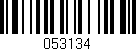 Código de barras (EAN, GTIN, SKU, ISBN): '053134'
