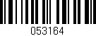 Código de barras (EAN, GTIN, SKU, ISBN): '053164'