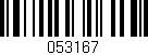 Código de barras (EAN, GTIN, SKU, ISBN): '053167'