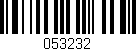 Código de barras (EAN, GTIN, SKU, ISBN): '053232'