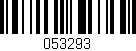 Código de barras (EAN, GTIN, SKU, ISBN): '053293'