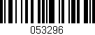 Código de barras (EAN, GTIN, SKU, ISBN): '053296'