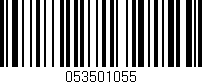 Código de barras (EAN, GTIN, SKU, ISBN): '053501055'