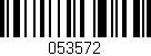 Código de barras (EAN, GTIN, SKU, ISBN): '053572'