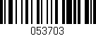 Código de barras (EAN, GTIN, SKU, ISBN): '053703'