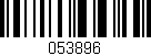 Código de barras (EAN, GTIN, SKU, ISBN): '053896'