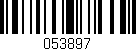 Código de barras (EAN, GTIN, SKU, ISBN): '053897'