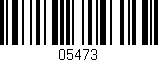 Código de barras (EAN, GTIN, SKU, ISBN): '05473'