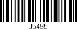 Código de barras (EAN, GTIN, SKU, ISBN): '05495'