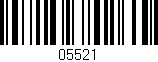 Código de barras (EAN, GTIN, SKU, ISBN): '05521'
