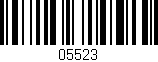 Código de barras (EAN, GTIN, SKU, ISBN): '05523'