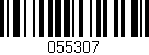 Código de barras (EAN, GTIN, SKU, ISBN): '055307'