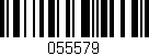 Código de barras (EAN, GTIN, SKU, ISBN): '055579'