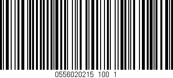 Código de barras (EAN, GTIN, SKU, ISBN): '0556020215_100_1'