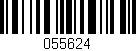 Código de barras (EAN, GTIN, SKU, ISBN): '055624'
