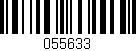 Código de barras (EAN, GTIN, SKU, ISBN): '055633'