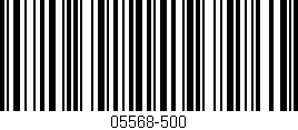 Código de barras (EAN, GTIN, SKU, ISBN): '05568-500'