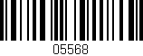 Código de barras (EAN, GTIN, SKU, ISBN): '05568'