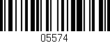 Código de barras (EAN, GTIN, SKU, ISBN): '05574'