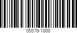 Código de barras (EAN, GTIN, SKU, ISBN): '05578-1000'