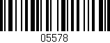 Código de barras (EAN, GTIN, SKU, ISBN): '05578'