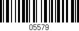 Código de barras (EAN, GTIN, SKU, ISBN): '05579'