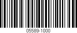 Código de barras (EAN, GTIN, SKU, ISBN): '05589-1000'