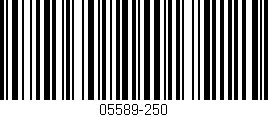 Código de barras (EAN, GTIN, SKU, ISBN): '05589-250'