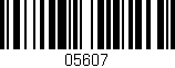 Código de barras (EAN, GTIN, SKU, ISBN): '05607'