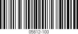 Código de barras (EAN, GTIN, SKU, ISBN): '05612-100'