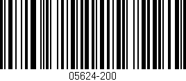 Código de barras (EAN, GTIN, SKU, ISBN): '05624-200'