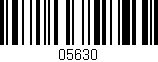Código de barras (EAN, GTIN, SKU, ISBN): '05630'