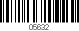Código de barras (EAN, GTIN, SKU, ISBN): '05632'