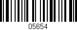 Código de barras (EAN, GTIN, SKU, ISBN): '05654'